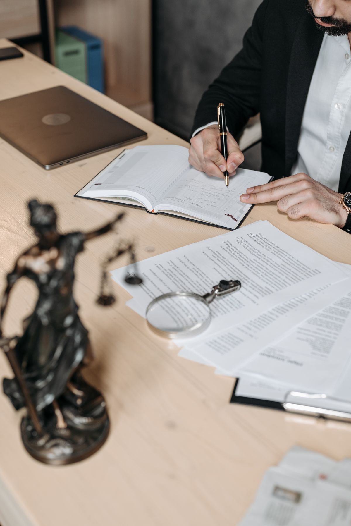 Legal paperwork representing a cookie policy