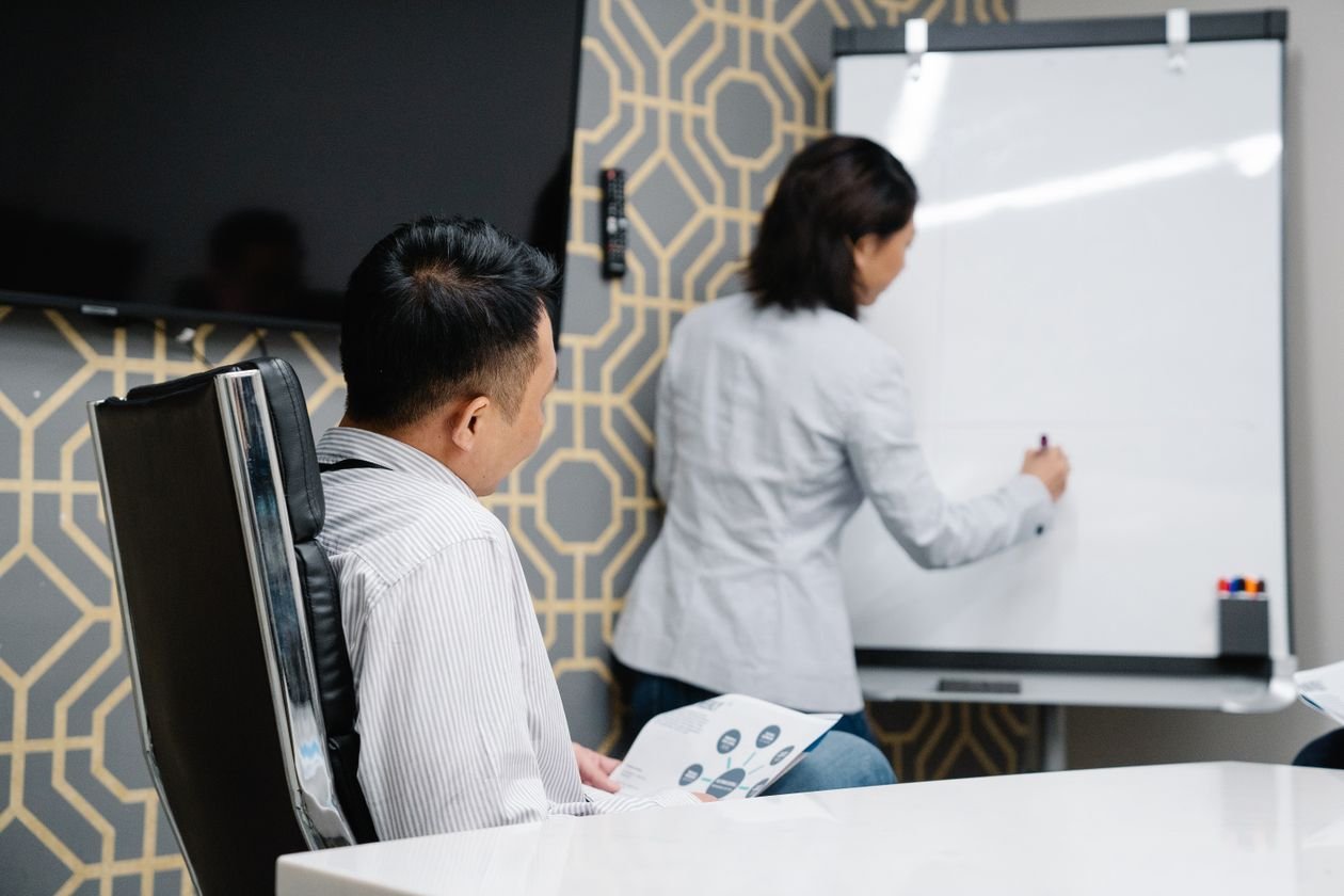 Team planning SaaS SEO strategy